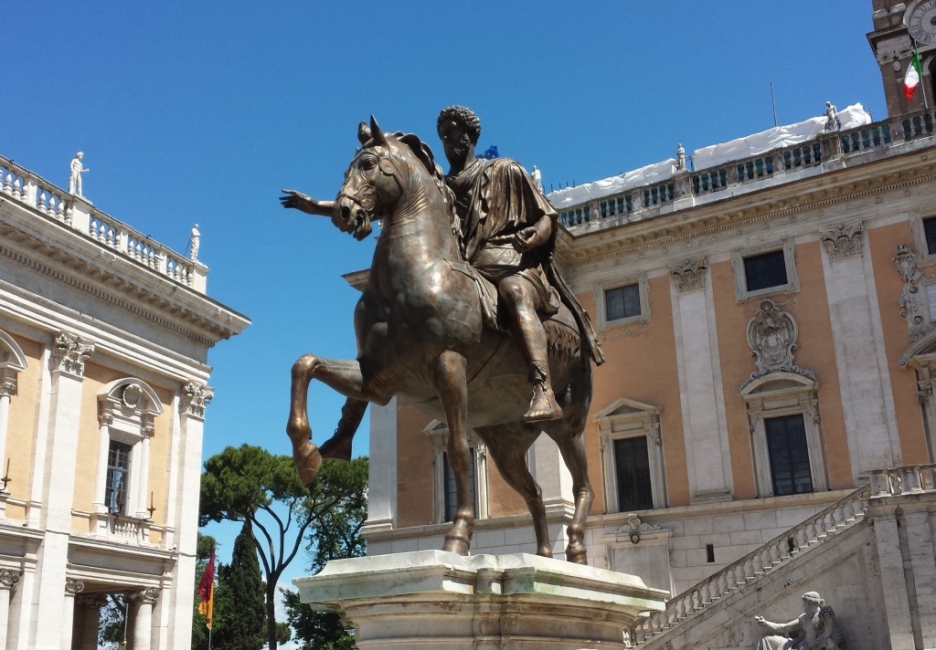 Rome Capitol Hill with Marcus Aurelius